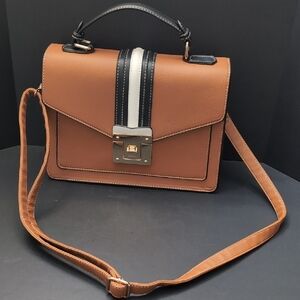 Scarleton Women's Brown Handbag/Satchel/Crossbody Bag.